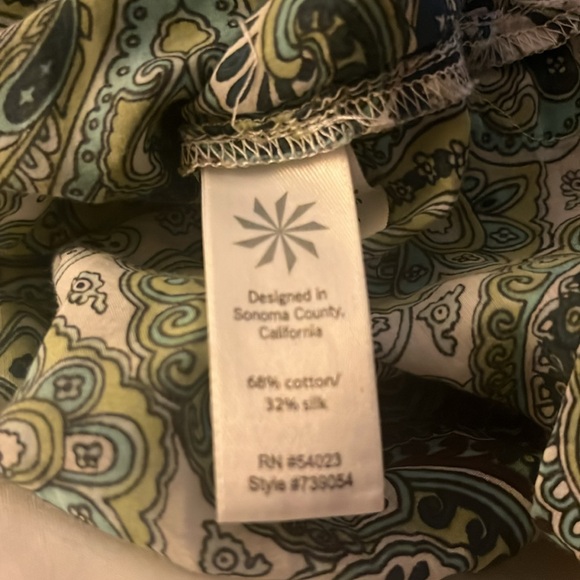 Athleta Surfside Kurta Paisley Cover Up - Picture 7 of 8